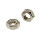 5x 3/8-16 UNC Sechskantmutter niedrig Edelstahl A2