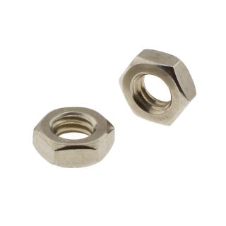 100x 3/8-16 UNC Sechskantmutter niedrig Edelstahl A2