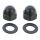 Spiegelmutter-Kit|  passend für alle Harley ab 82 | Schwarz Glanz