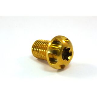 Spiegelabdeckung gefräst Titan Gold M10x1,25x15