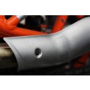 Schrauben für Hitzeschutzblech | KTM 690 SMC R | Linsenkopf gefräst | Titan  schwarz