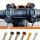 Lenkerklemmung Schrauben-Kit | Harley Davidson Softail (K3) | Schwarz Glanz