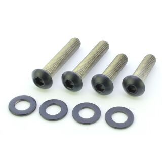 Schrauben-Kit Fenderstruts | Harley Davidson Sportster 883 /1200 ab 2004 | schwarz glanz (K5)