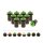 10x Verkleidungsschrauben-Set mit Gummimutter | Edelstahl