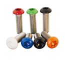 Linsenkopfschraube ohne Flansch TX | ISO 7380-1 | V2A |...