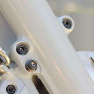 Schrauben-Kit Frontfender | Harley Davidson Touring  ab 2014  | Schwarz Glanz