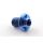 Spiegelabdeckung gefräst spitz Titan Blau M10x1,25x15