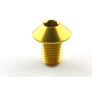 Spiegelabdeckung Titan Gold M10x1,25x15