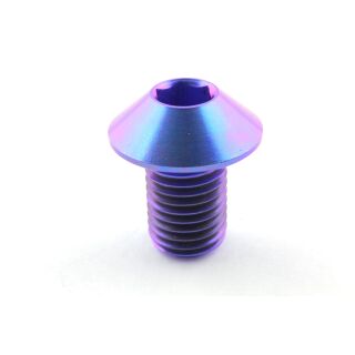 Spiegelabdeckung Titan Violett M10x1,25x15