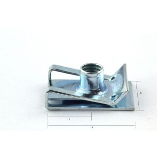 Blechmutter M6 10 Stück