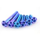 Titan Linsenkopf gefräst TX M8 Grün M8x20