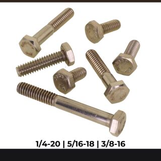 Sechskantschraube Zoll UNC | V2A 18-8 | Edelstahl