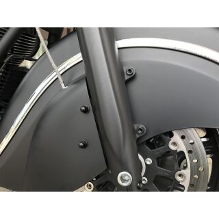 Schraubensatz Frontfender Springfield Edelstahl schwarz