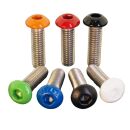 M6x25 | Linsenkopfschraube ohne Flansch ISK | ISO 7380-1...