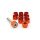 10x Kopfhülsen 5/16 Zoll | >> Torpedo << | Alu | orange