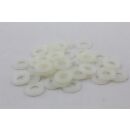 25x Unterlegscheibe DIN125 Kunststoff | natur M4