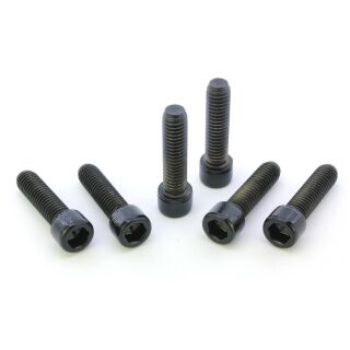6x Schrauben Gabelbrücke Zylinderkopf | Sportster 883 /1200 ab 2016 | schwarz