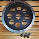 Schrauben-Kit Pulley-/Riemenrad | Harley Softail+Dyna 93-99 / Sportster 91-20 | schwarz glanz (K4)