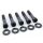 Schrauben-Kit Pulley-/Riemenrad ZK | Harley Softail ab 2007 / Dyna 06-17 | schwarz matt (K3)