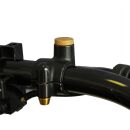 Spiegelgewinde Abdeckung Set | M10x1,5 | Alu gold