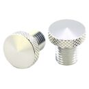 Spiegelgewinde Abdeckung Set | M10x1,5 | Alu silber
