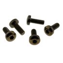 Schrauben-Kit Bremsscheibe hinten | Harley Davidson | Titan | schwarz (K2)